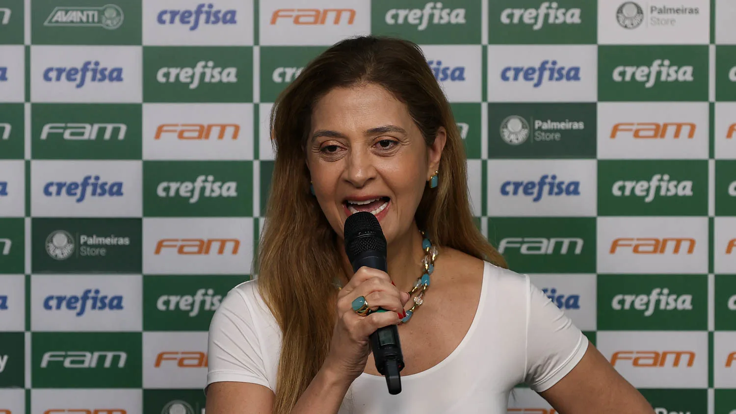 Leila Pereira palmeiras