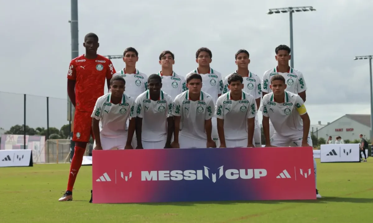 Palmeiras x Arsenal: descubra onde assistir ao jogo da Messi Cup